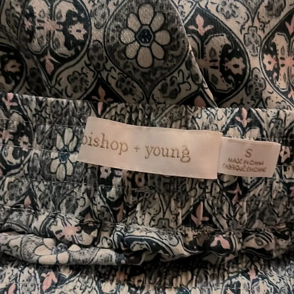 Nordstrom Bishop & Young Mosaic Print Shorts